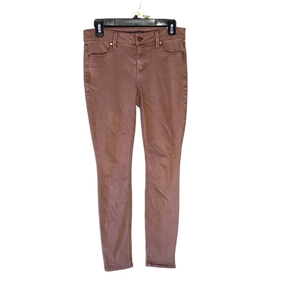 Level 99 Brown Petite Skinny Jeans Women Size 27 Petite Lyocell Blend - Picture 1 of 10